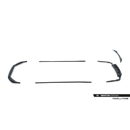Kit carrosserie Maxton Design Audi A8 S-Line D5 (2017-2021) : lame avant, bas de caisse, lames arrière, becquet