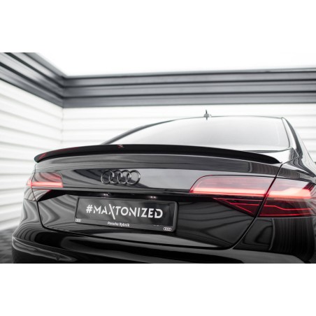 Kit carrosserie Maxton Design Audi A8 long D4 restylée (2013-2017) : lame avant, bas de caisse, lames arrière, becquet