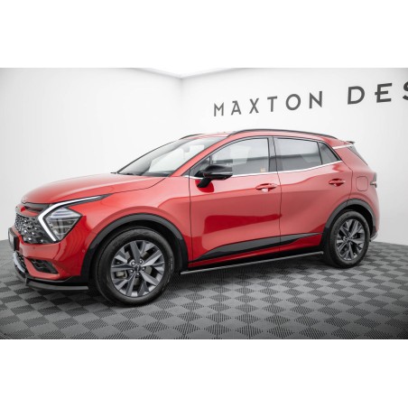 Kit carrosserie Maxton Design Kia Sportage GT-Line Mk5 (2021-2025) : lame avant, bas de caisse, lame arrière, becquet