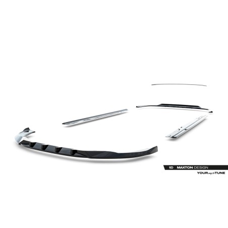Kit carrosserie Maxton Design Audi A8 long D4 restylée (2013-2017) : lame avant, bas de caisse, lames arrière, becquet