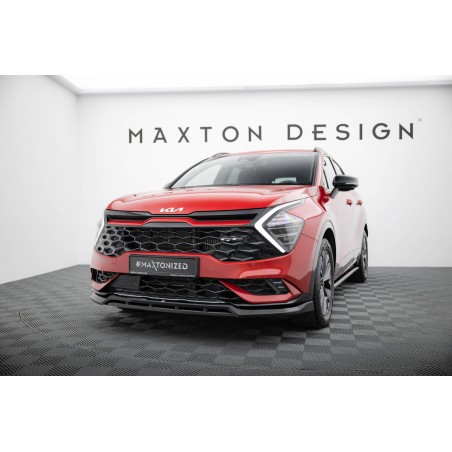 Kit carrosserie Maxton Design Kia Sportage GT-Line Mk5 (2021-2025) : lame avant, bas de caisse, lame arrière, becquet