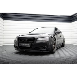 Kit carrosserie Maxton Design Audi A8 D4 (2009-2013) : lame avant, bas de caisse, lames arrière, becquet