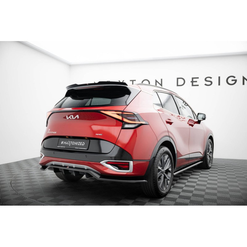 Kit carrosserie Maxton Design Kia Sportage GT-Line Mk5 (2021-2025) : lame avant, bas de caisse, lame arrière, becquet
