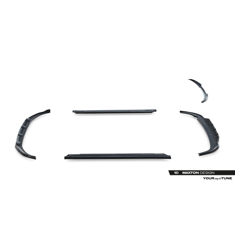 Kit carrosserie Maxton Design Kia Sportage GT-Line Mk5 (2021-2025) : lame avant, bas de caisse, lame arrière, becquet