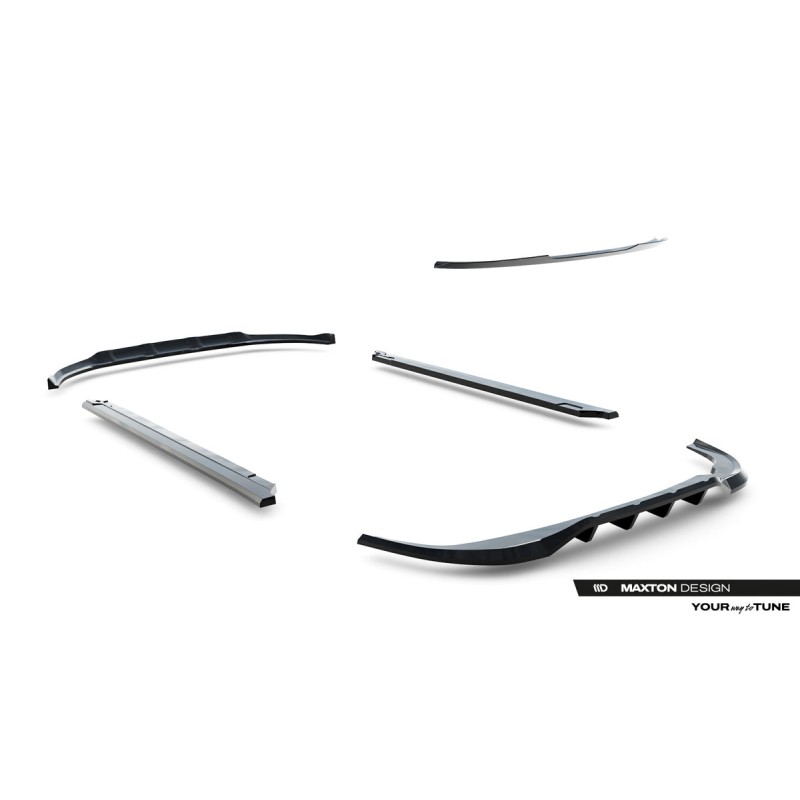 Kit carrosserie Maxton Design Kia Sportage GT-Line Mk5 (2021-2025) : lame avant, bas de caisse, lame arrière, becquet