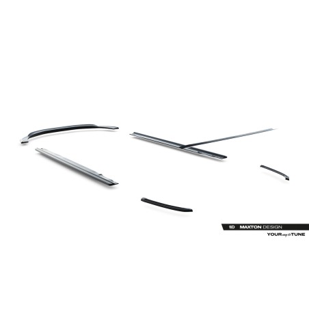 Kit carrosserie Maxton Design Audi A8 D4 (2009-2013) : lame avant, bas de caisse, lames arrière, becquet