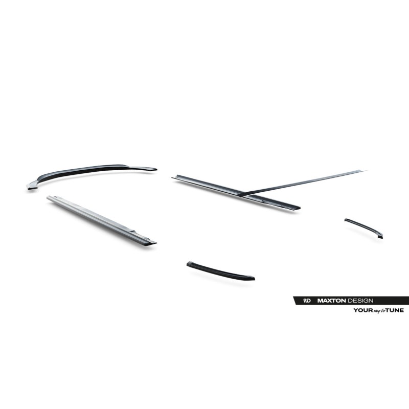 Kit carrosserie Maxton Design Audi A8 D4 (2009-2013) : lame avant, bas de caisse, lames arrière, becquet