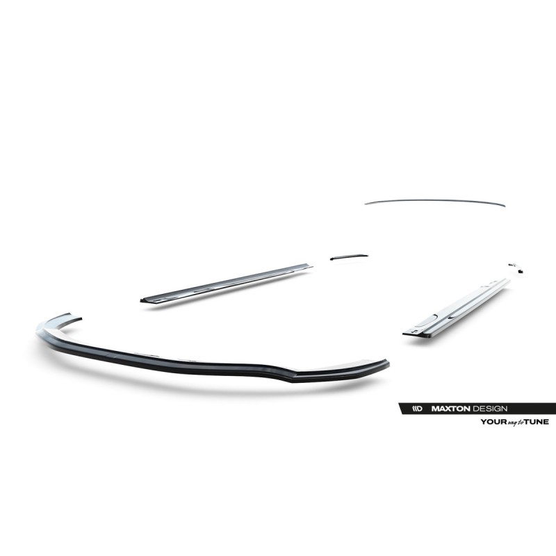 Kit carrosserie Maxton Design Audi A8 D4 (2009-2013) : lame avant, bas de caisse, lames arrière, becquet