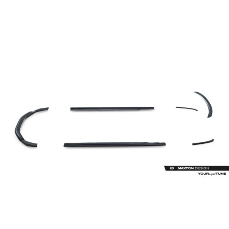 Kit carrosserie Maxton Design Audi A8 D4 (2009-2013) : lame avant, bas de caisse, lames arrière, becquet
