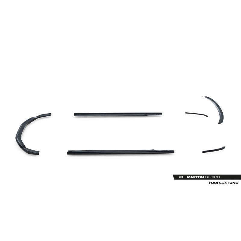 Kit carrosserie Maxton Design Audi A8 D4 (2009-2013) : lame avant, bas de caisse, lames arrière, becquet