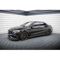 Kit carrosserie Maxton Design Mercedes-AMG CLA 45 Aero C117 restylée (2017-2019) : lame avant, bas de caisse, lame arrière