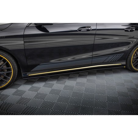 Kit carrosserie Maxton Design Mercedes-AMG CLA 45 Aero C117 restylée (2017-2019) : lame avant, bas de caisse, lame arrière