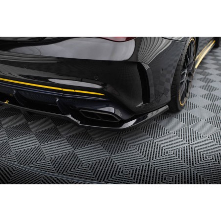 Kit carrosserie Maxton Design Mercedes-AMG CLA 45 Aero C117 restylée (2017-2019) : lame avant, bas de caisse, lame arrière