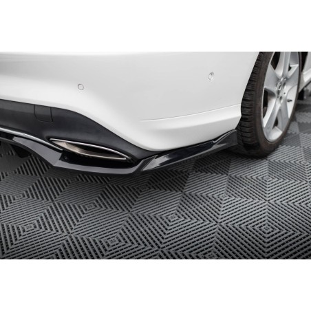 Kit carrosserie Maxton Design Mercedes-Benz CLA C117 restylée (2017-2019) : lame avant, bas de caisse, lame arrière, becquet