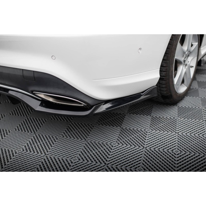 Kit carrosserie Maxton Design Mercedes-Benz CLA C117 restylée (2017-2019) : lame avant, bas de caisse, lame arrière, becquet