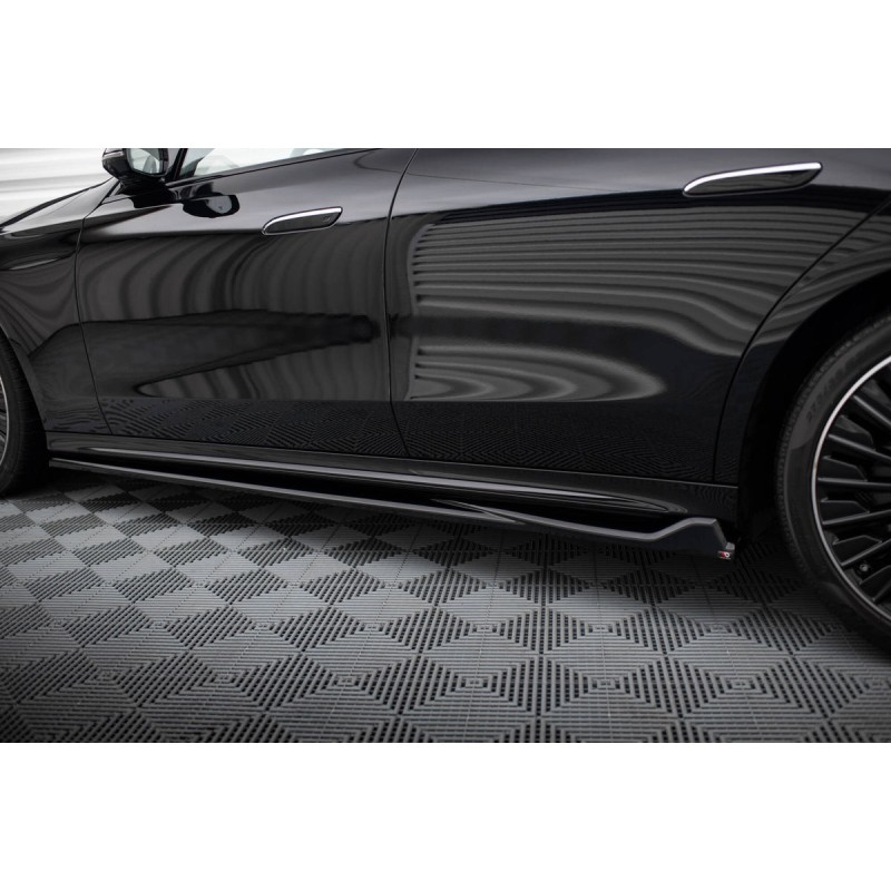 Kit carrosserie Maxton Design Mercedes-Benz Classe E AMG-Line W214 (2023+) : lame avant, bas de caisse, lame arrière, becquet