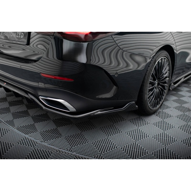 Kit carrosserie Maxton Design Mercedes-Benz Classe E AMG-Line W214 (2023+) : lame avant, bas de caisse, lame arrière, becquet
