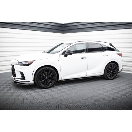 Kit carrosserie Maxton Design Lexus RX F-Sport Mk5 (2022+) : lame avant, bas de caisse, lame arrière, becquet