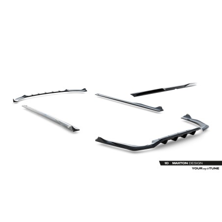 Kit carrosserie Maxton Design Mercedes-Benz Classe E AMG-Line W214 (2023+) : lame avant, bas de caisse, lame arrière, becquet