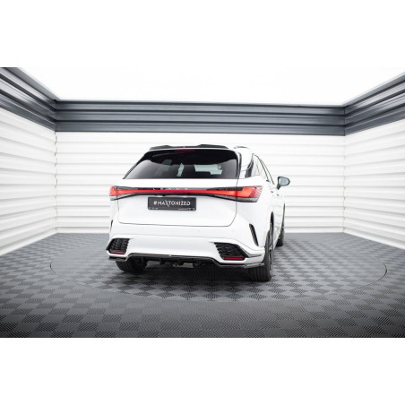 Kit carrosserie Maxton Design Lexus RX F-Sport Mk5 (2022+) : lame avant, bas de caisse, lame arrière, becquet