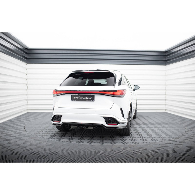 Kit carrosserie Maxton Design Lexus RX F-Sport Mk5 (2022+) : lame avant, bas de caisse, lame arrière, becquet