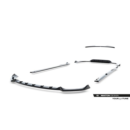 Kit carrosserie Maxton Design Mercedes-Benz Classe E AMG-Line W214 (2023+) : lame avant, bas de caisse, lame arrière, becquet