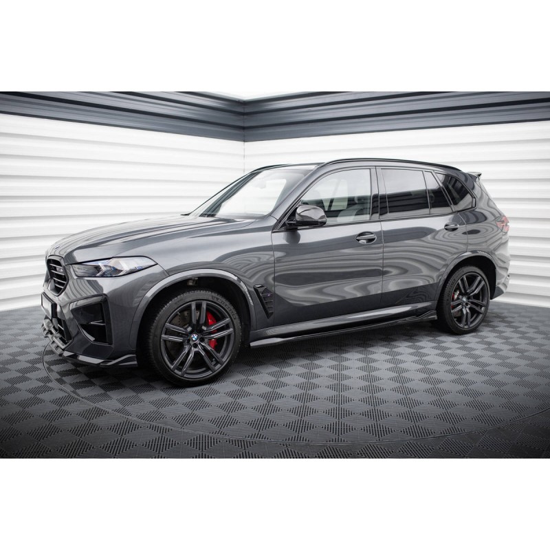 Kit carrosserie Maxton Design BMW X5 M F95 restylée (2023+) : lame avant, bas de caisse, lame arrière, becquet