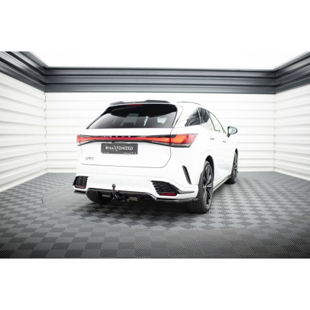 Kit carrosserie Maxton Design Lexus RX F-Sport Mk5 (2022+) : lame avant, bas de caisse, lame arrière, becquet