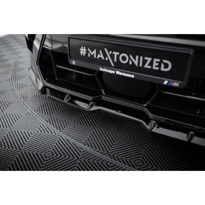 Kit carrosserie Maxton Design BMW X5 M F95 restylée (2023+) : lame avant, bas de caisse, lame arrière, becquet