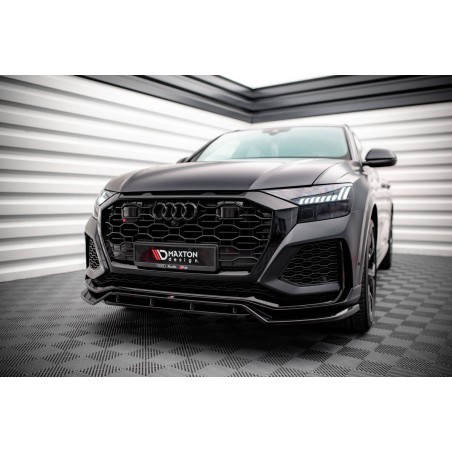 Kit carrosserie Maxton Design Audi RSQ8 Mk1 (2023+) : lame avant, bas de caisse, diffuseur arrière, lames arrière, becquet