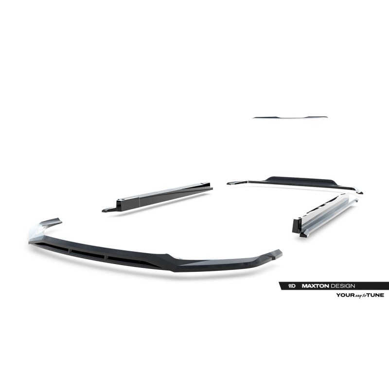 Kit carrosserie Maxton Design Lexus RX F-Sport Mk5 (2022+) : lame avant, bas de caisse, lame arrière, becquet