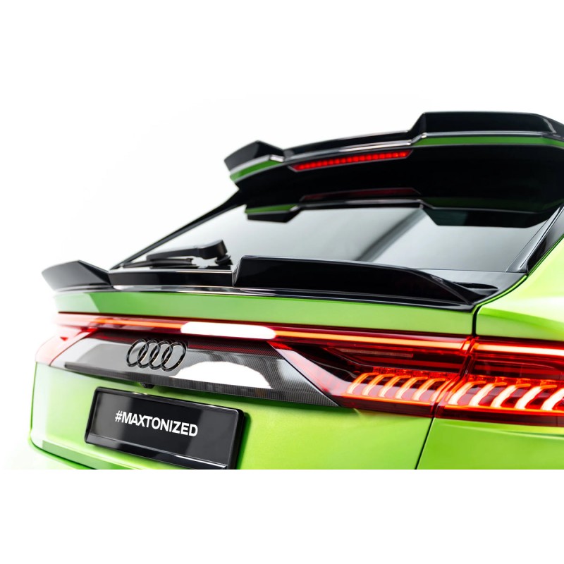 Kit carrosserie Maxton Design Audi RSQ8 Mk1 (2023+) : lame avant, bas de caisse, diffuseur arrière, lames arrière, becquet