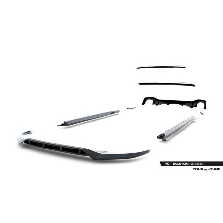 Kit carrosserie Maxton Design Audi RSQ8 Mk1 (2023+) : lame avant, bas de caisse, diffuseur arrière, lames arrière, becquet
