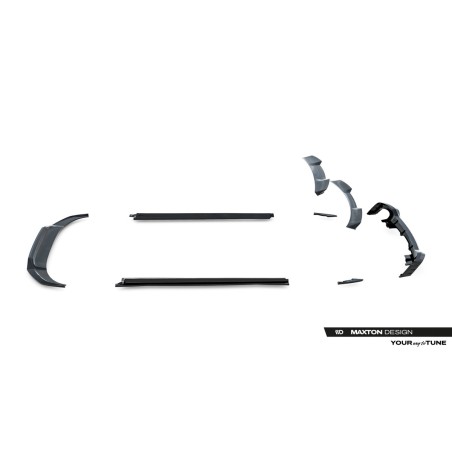 Kit carrosserie Maxton Design Audi RSQ8 Mk1 (2023+) : lame avant, bas de caisse, diffuseur arrière, lames arrière, becquet