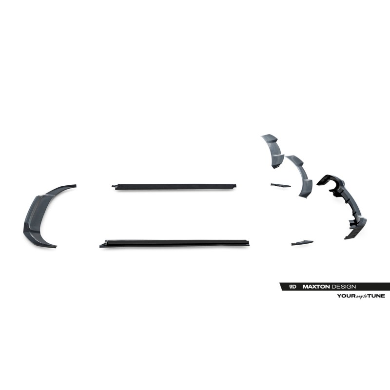 Kit carrosserie Maxton Design Audi RSQ8 Mk1 (2023+) : lame avant, bas de caisse, diffuseur arrière, lames arrière, becquet