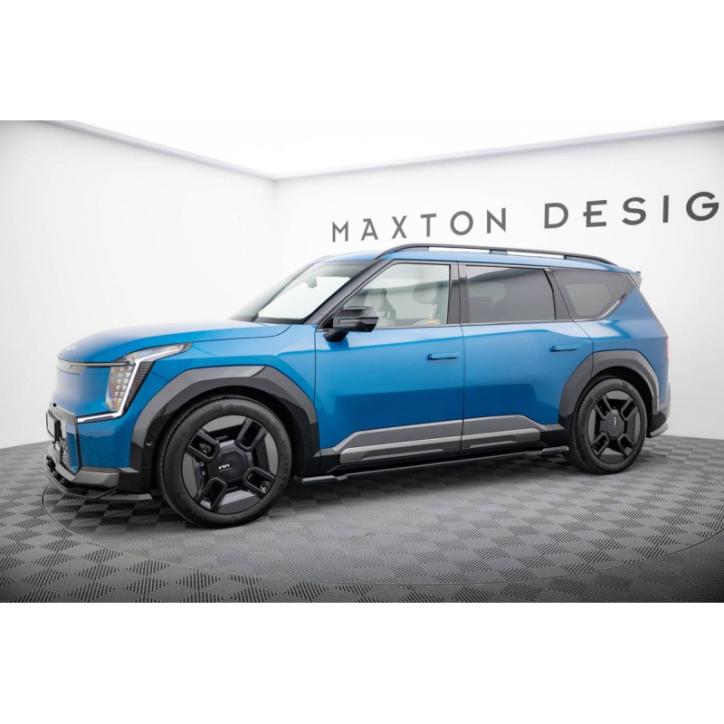 Kit carrosserie Maxton Design Kia EV9 GT-Line Mk1 (2023+) : lame avant, bas de caisse, lame arrière, becquet