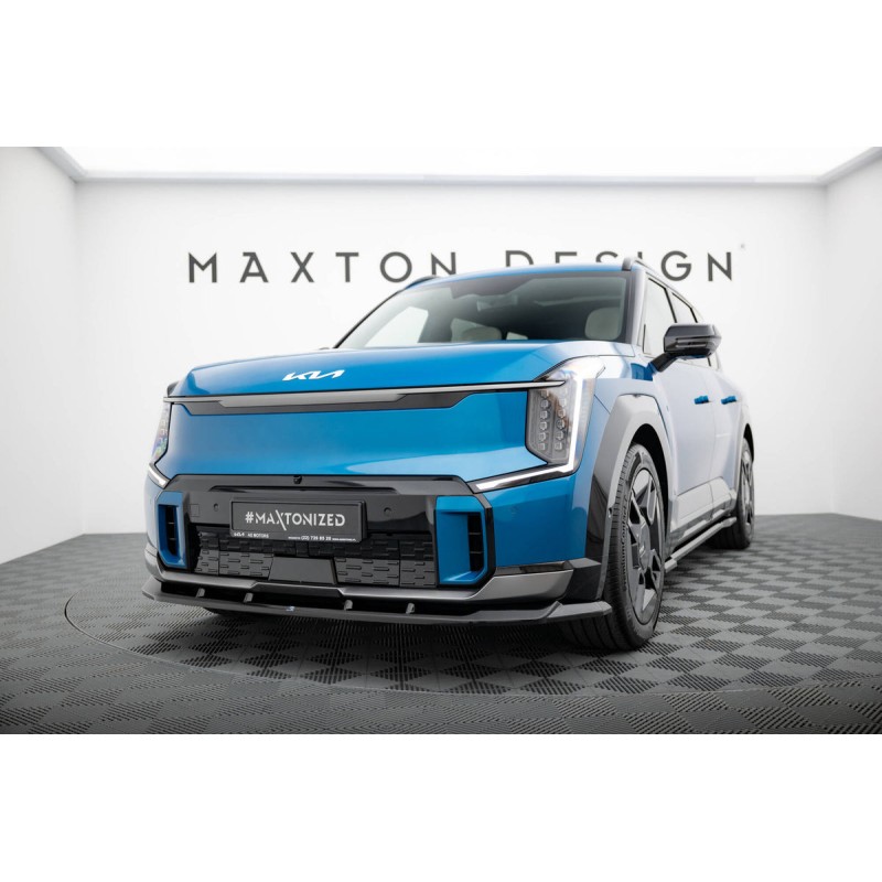 Kit carrosserie Maxton Design Kia EV9 GT-Line Mk1 (2023+) : lame avant, bas de caisse, lame arrière, becquet