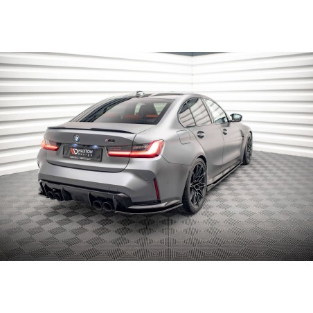Kit carrosserie Maxton Design BMW M3 Berline G80 (2021+) : lame avant, bas de caisse, lames arrière, becquet