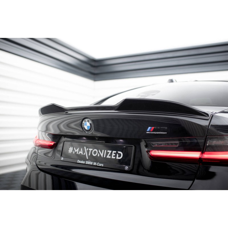 Kit carrosserie Maxton Design BMW M3 Berline G80 (2021+) : lame avant, bas de caisse, lames arrière, becquet