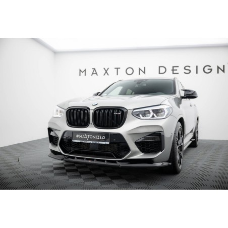 Kit carrosserie Maxton Design BMW X4 M F98 (2019-2021) : lame avant, bas de caisse, lame arrière, becquet