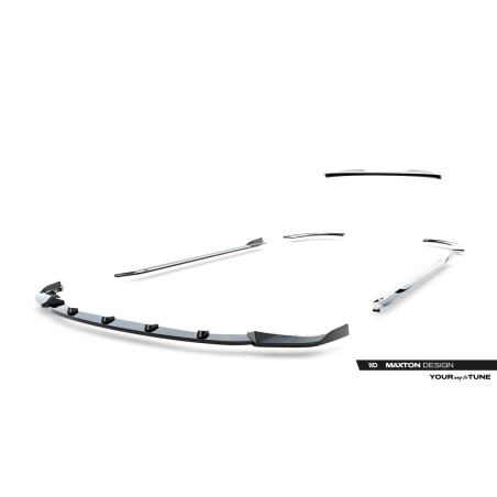 Kit carrosserie Maxton Design BMW M3 Berline G80 (2021+) : lame avant, bas de caisse, lames arrière, becquet
