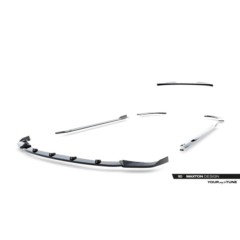 Kit carrosserie Maxton Design BMW M3 Berline G80 (2021+) : lame avant, bas de caisse, lames arrière, becquet