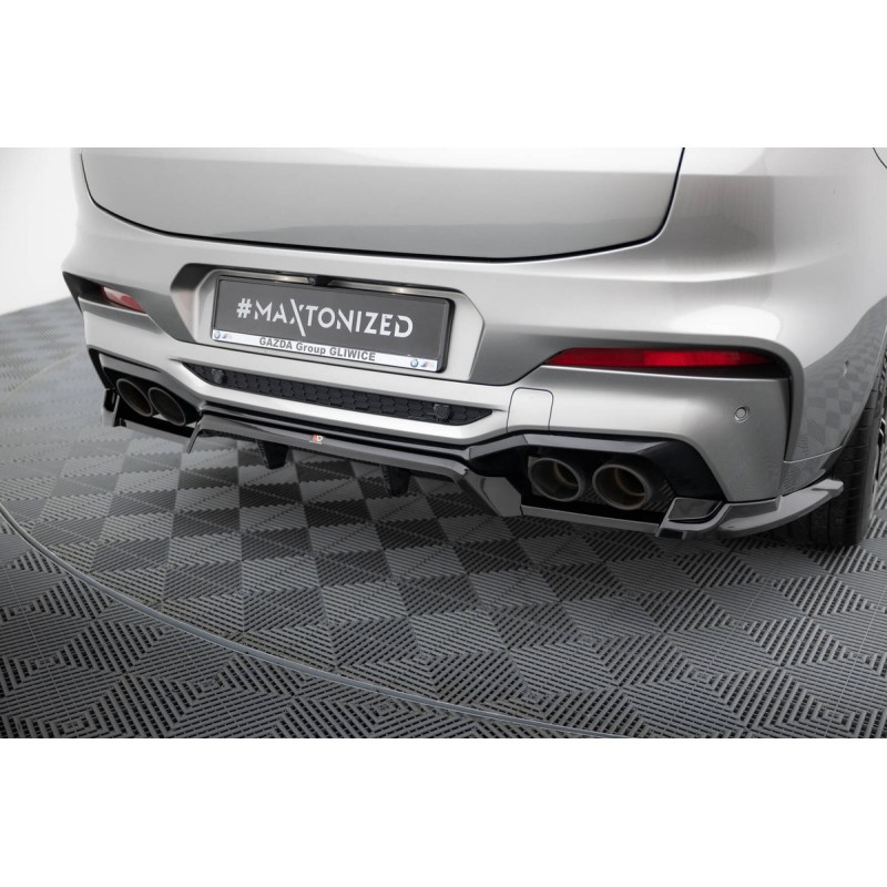 Kit carrosserie Maxton Design BMW X4 M F98 (2019-2021) : lame avant, bas de caisse, lame arrière, becquet