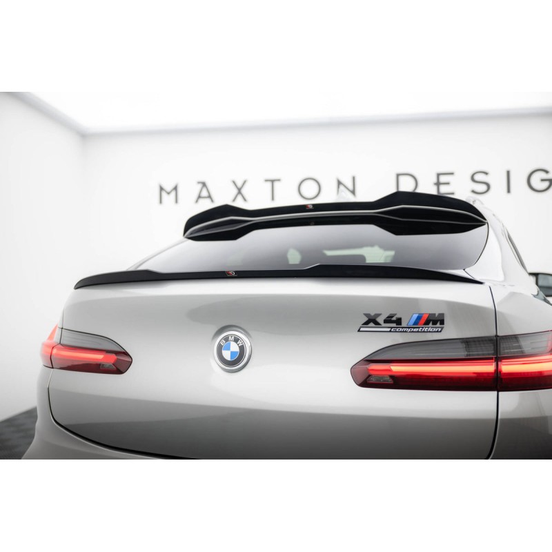 Kit carrosserie Maxton Design BMW X4 M F98 (2019-2021) : lame avant, bas de caisse, lame arrière, becquet