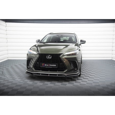 Kit carrosserie Maxton Design Lexus NX F-Sport Mk2 (2021+) : lame avant, bas de caisse, lame arrière, becquet