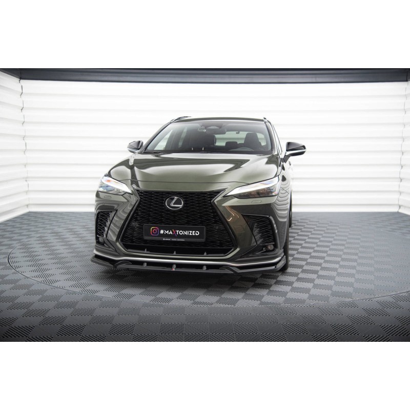 Kit carrosserie Maxton Design Lexus NX F-Sport Mk2 (2021+) : lame avant, bas de caisse, lame arrière, becquet