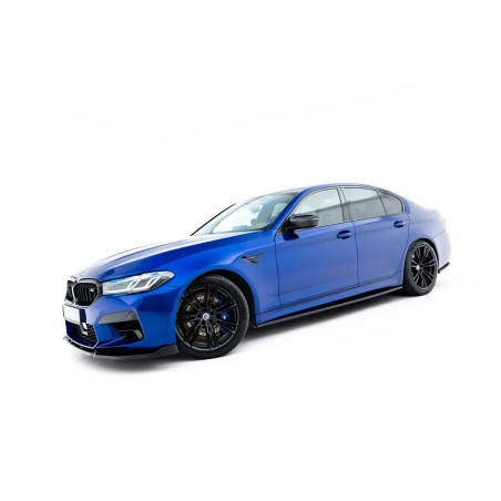 Kit carrosserie Maxton Design BMW M5 F90 restylée (2020-2024) : lame avant, bas de caisse, lame arrière, lames arrière