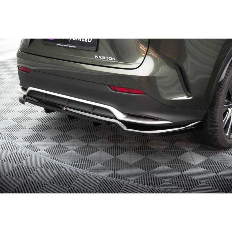 Kit carrosserie Maxton Design Lexus NX F-Sport Mk2 (2021+) : lame avant, bas de caisse, lame arrière, becquet