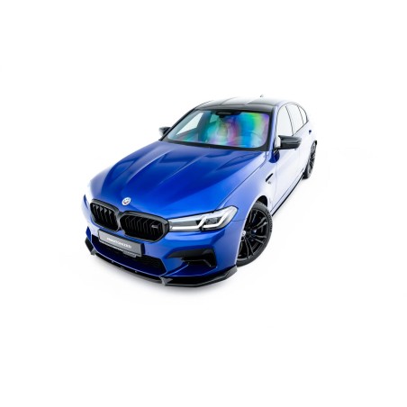 Kit carrosserie Maxton Design BMW M5 F90 restylée (2020-2024) : lame avant, bas de caisse, lame arrière, lames arrière
