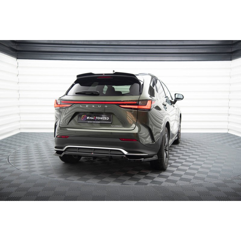 Kit carrosserie Maxton Design Lexus NX F-Sport Mk2 (2021+) : lame avant, bas de caisse, lame arrière, becquet